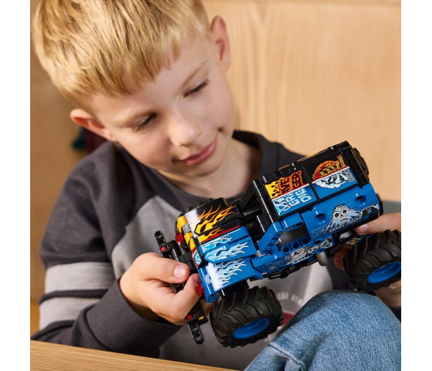LEGO Technic 42219 Monster Jam Grave Digger Ogień i lód - 1473445 - zdjęcie 8